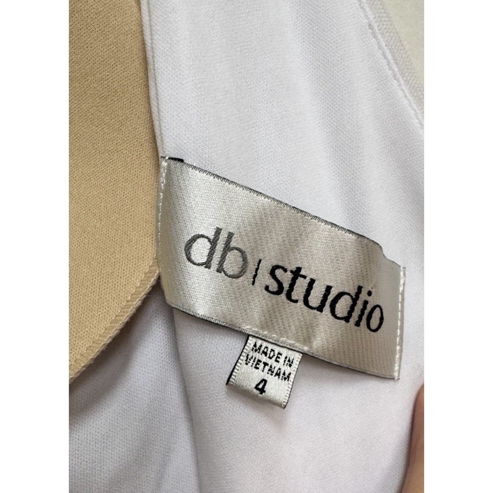 David Bridal DB STUDIO Allover‎ Sequin V-Neck Fitted Sheath Wedding Dress Gown 4 - Picture 12 of 16